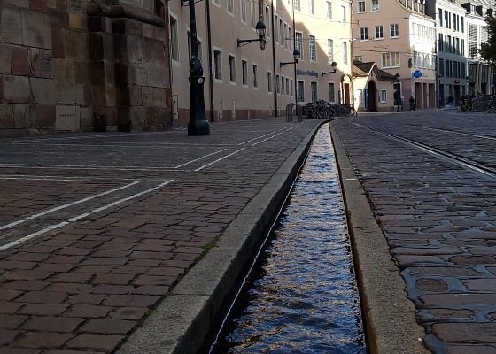 Bächle in Freiburg