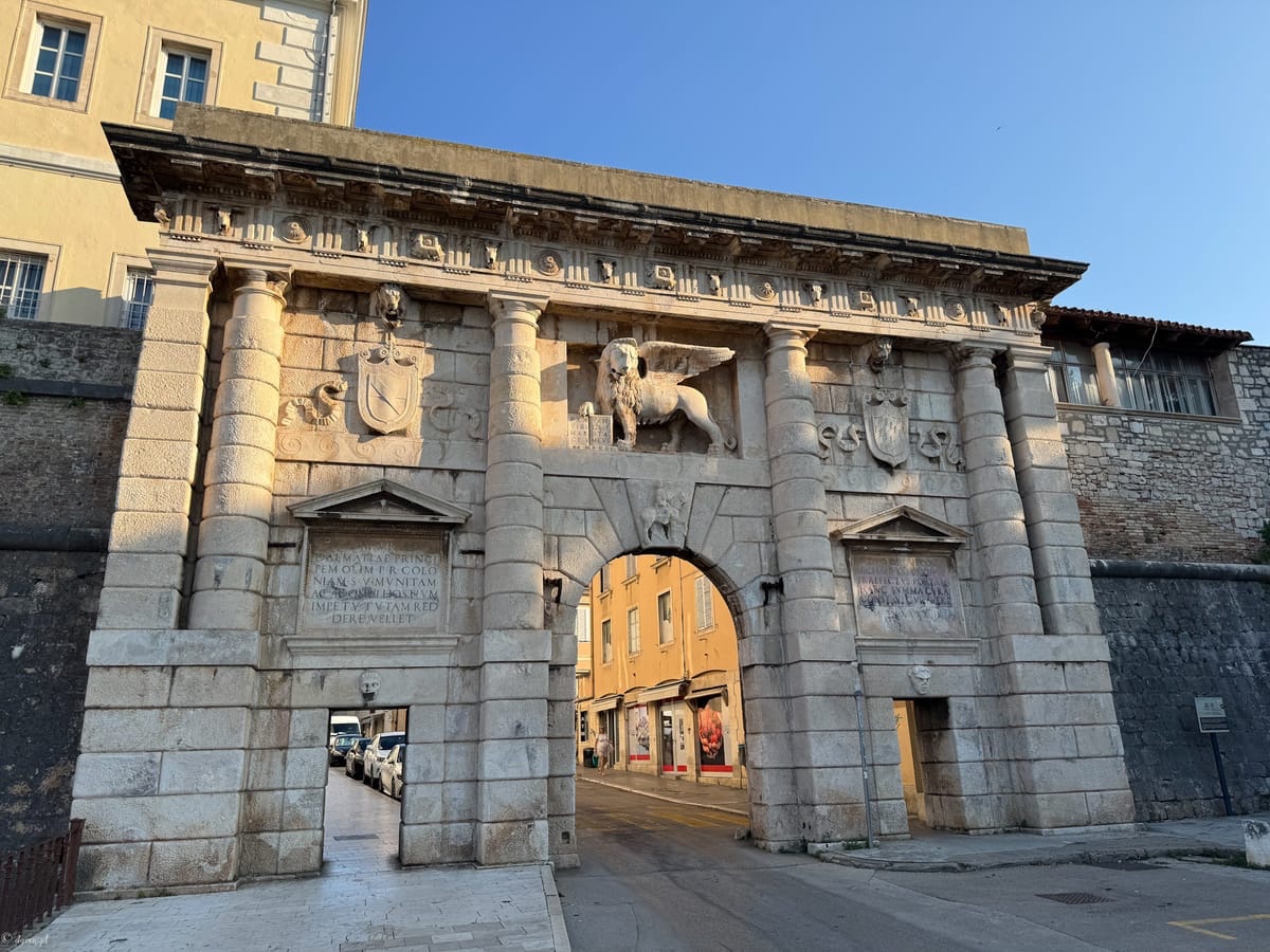 Brama do miasta Zadar