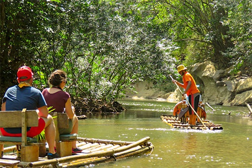 Khao-Sok River Canoe and Bamboo Rafting
