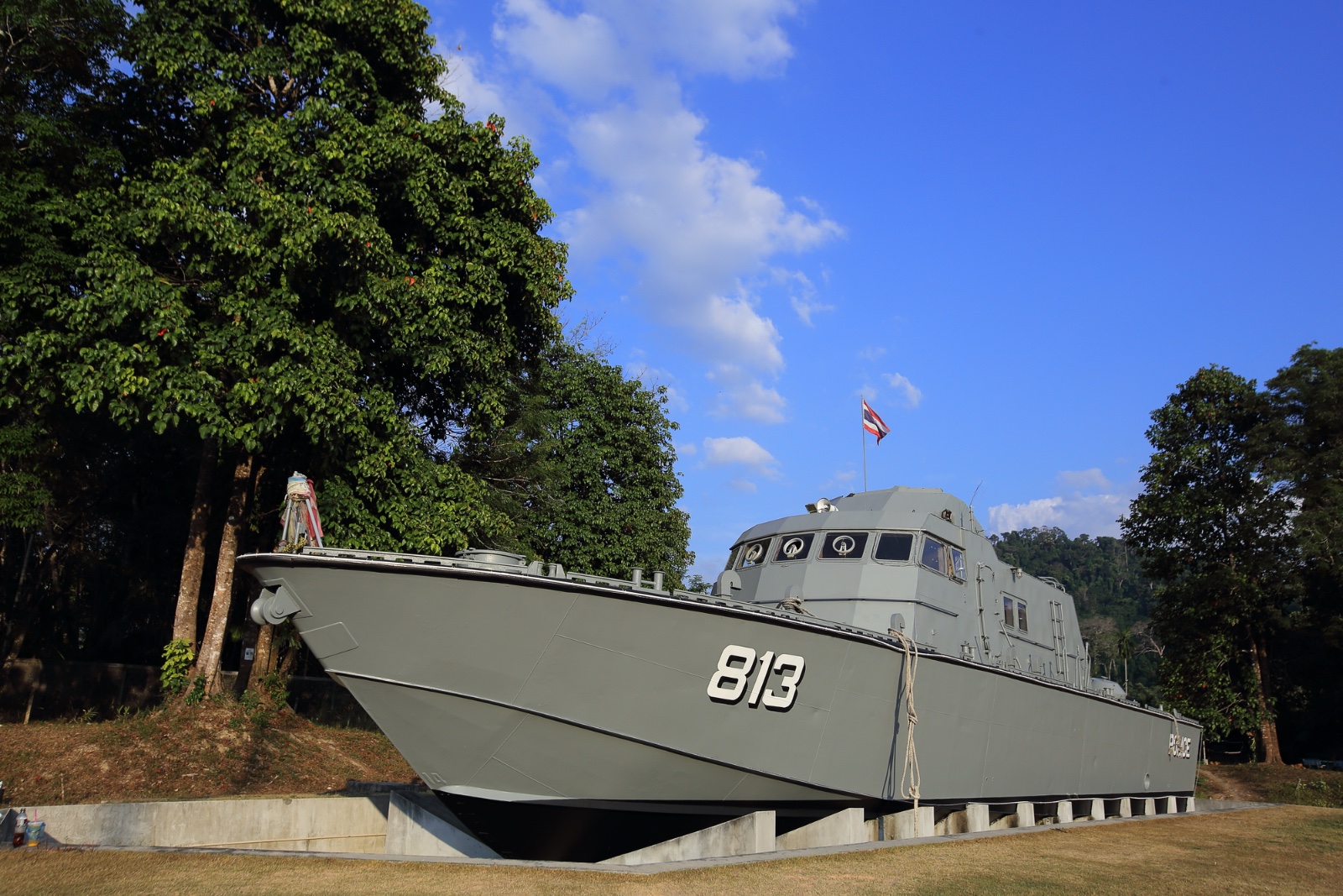 Police Boat T813 Tsunami Memorial Phangnga