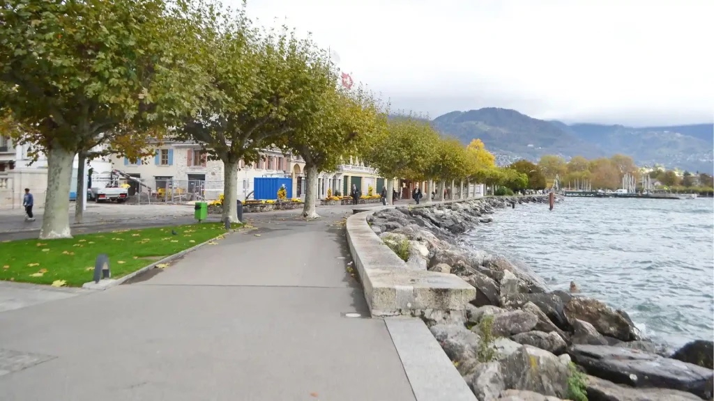 Promenade au bord de l’eau