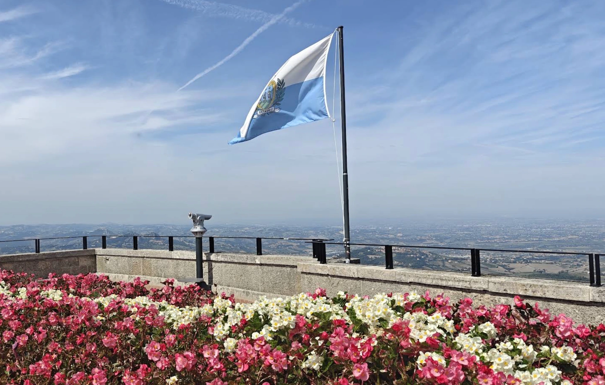 Punto Panoramico arrivo funivia San Marino