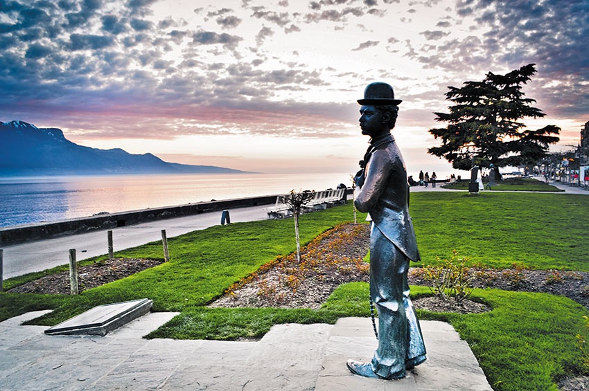 Statue Charlie Chaplin