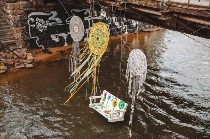Užupis Bridge Swing